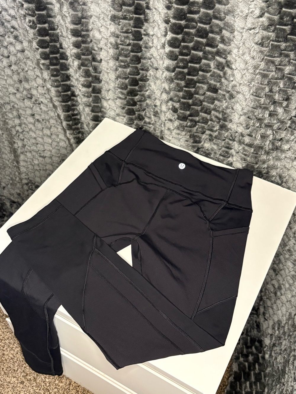 lululemon athletica Black High-Rise Athletic Leggings